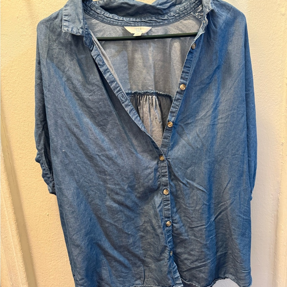 TIME AND TRU XL BLOUSE